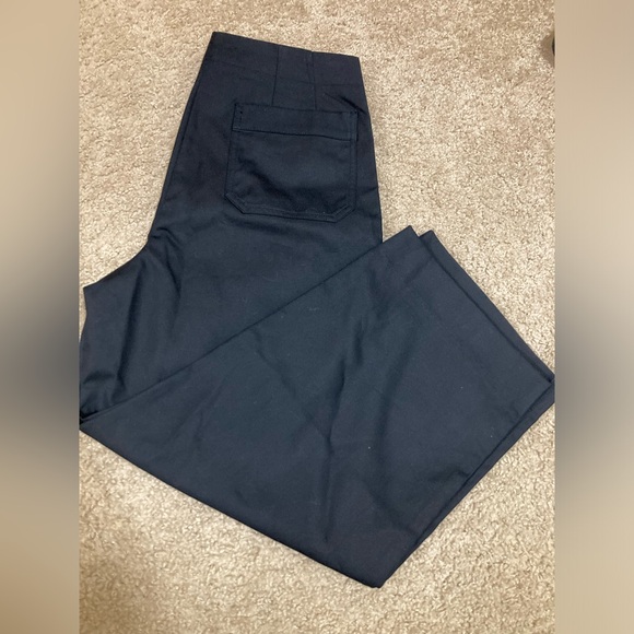 Banana Republic Black Wide Leg Pants Size 2 - Picture 2 of 5